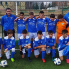 Formación de La Morenica que milita en la 1.ª División Provincial Alevín. ROBERTO R. SORDO