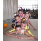 Diana, Sonia, Andrea y Leticia posan tras el campeonato autonómico