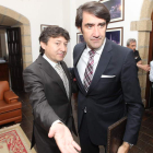 El alcalde, Samuel Folgueral, y el subdelegado del Gobierno, Juan Carlos Suárez-Quiñones.