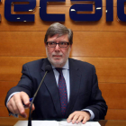 El presidente de la Confederación de Organizaciones Empresariales, Santiago Aparicio.