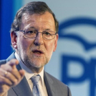 Mariano Rajoy ha afirmado que los terroristas y sus cómplices "no tendrán nunca la razón legal ni la razón moral"