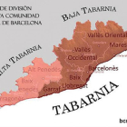 Mapa de Tabarnia.