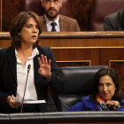 La ministra de Justicia, Dolores Delgado. BALLESTEROS