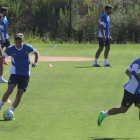 La plantilla blanquiazul se centra ya exclusivamente en el campeonato liguero y hoy recibe al segundo clasificado. L. DE LA MATA
