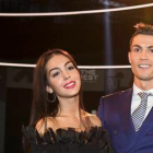 Georgina y Cristiano Ronaldo, en una imagen de archivo. ENNIO LEANZA