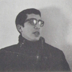 Imagen de un jovencísimo Luis Mateo Díez