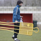 Juan Ferrando dirigió ayer la última sesión de entrenamiento de la Cultural de la presente temporada. Se despide con un año irregular.