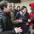 Los trece dirigentes de Askatasuna y de D3M comparecieron ayer en la Audiencia Nacional