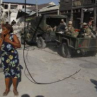 Los marines estadounidenses ya realizan labores de reconocimiento en el centro de Puerto Príncipe.