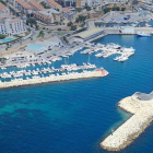 Vista aérea del puerto de lAmetlla de Mar.