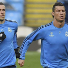 Bale y Cristiano se enfrentan mañana en las semifinales de la Eurocopa. JUANJO MARTÍN