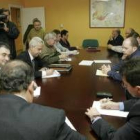 Responsables de la Junta y de los consejos reguladores, ayer