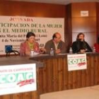 Una de las conferencias organizadas el viernes por el sindicato agrario