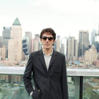 David García, con los rascacielos de Manhattanal fondo.