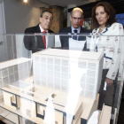Cirac, ayer, en la inauguración de la exposición en Salamanca.