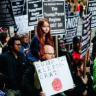 Manifestaciones anti-Trump toman las calles de Nueva York
