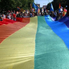 Una manifestación del orgullo gay en una imagen de archivo.