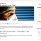 Página principal de la web por la Facultad de Medicina en León
