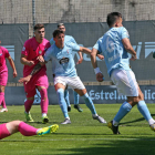 La buena actuación de Iván Villar impidió que la Deportiva, que tuvo varias ocasiones claras en la segunda mitad, lograra un resultado mejor en Vigo. MARTA G. BREA