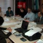Reunión de la Ejecutiva Comarcal del PSOE, en Ponferrada
