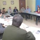 José Giménez se reunió ayer con cargos políticos del PSOE en la comarca del Bierzo