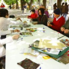 Una de las actividades que se pudo seguir ayer en El Albéitar.