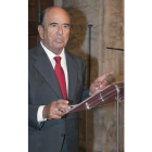 El presidente del Santander, Emilio Botín.