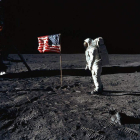 Armstrong dio sus primeros pasos en la Luna el 20 de julio de 1969. NASA