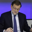 El presidente del PP y del Gobierno, Mariano Rajoy.