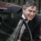 Gordon Brown, aliado y a la vez el gran rival de Blair en su partido, llega al 10 de Downing Street