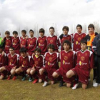Formación del combinado de León sub 14.