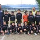 Equipo del Cuatrovientos B que milita en la categoría benjamín