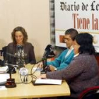 Carlos Cadenas, Ana García Amigo, la moderadora Nuria González, Jesús Sánchez y Mercedes Fernández