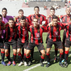 Formación del Mensajero que eliminó al Rayo Cantabria.