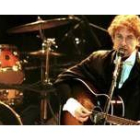 El cantante y compositor Bob Dylan en uno de sus conciertos