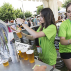 La cita cervecera vuelve a celebrarse en el parque de La Bolenga de Carrizo. FERNANDO OTERO