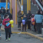 Los pequeños fueron los protagonistas de las actividades previas al concierto.