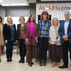 Alcles León presentó ayer el programa ‘Ritmo Cardiaco’ en su sede de Espacio León. J. NOTARIO