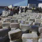 Decomiso de 3.800 kilos de cocaína en el puerto de Cádiz.