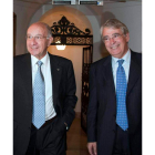 Imagen de archivo de Fermoso y Lucas Hernández, cuando estaban al frente de Caja Duero.