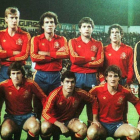 Selección española en 1983