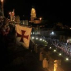 La ciudad regresó al medievo al son del paso firme de viejos y nuevos caballeros templarios.