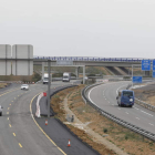 Imagen reciente de la autovía León-Valladolid. MARCIANO PÉREZ
