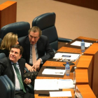 Fernández Carriedo, Pilar del Olmo y De Santiago. RUBÉN CACHO