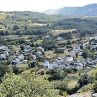 Vista panorámica del pueblo de Trabanzos. DL