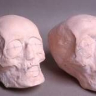 Moldes realizados sobre los cráneos de Santo Martino -izquierda- y Vermudo III