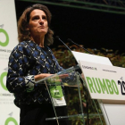 La ministra Teresa Ribera.