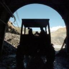 En la foto, una imagen de archivo de una mina de pizarra en León