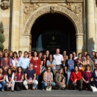 El equipo multidisciplinar que realiza la investigaciób del MCC-Spain durante la reunión que celebró en León.