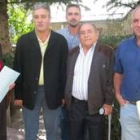 Encarna Fernández, Alfredo García, José Manuel Santiago, José Fernández y Antonio Felipe Remior